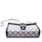 Gucci 401231 Dionysus Mini Wallet Blue Bag