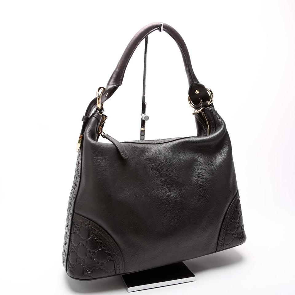 Gucci Signoria Hobo Black Bag