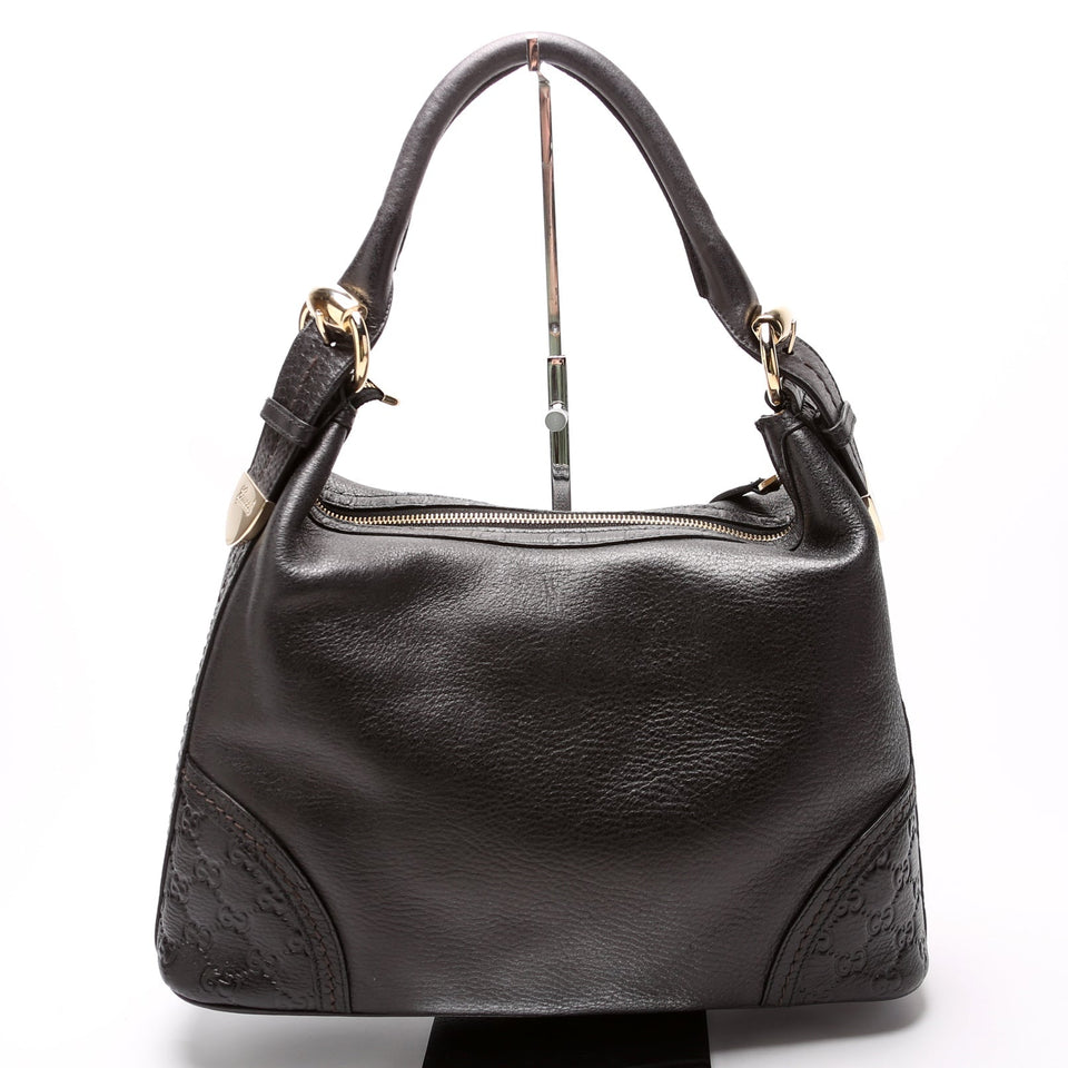 Gucci Signoria Hobo Black Bag