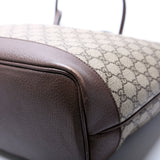 Gucci 739730 Ophidia GG Supreme Medium Tote Brown Bag
