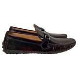 Louis Vuitton Hockenheim Slip-On Loafers in Burgundy Leather