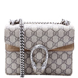 Gucci 421970 Dionysus GG Shoulder Mini Tan Bag