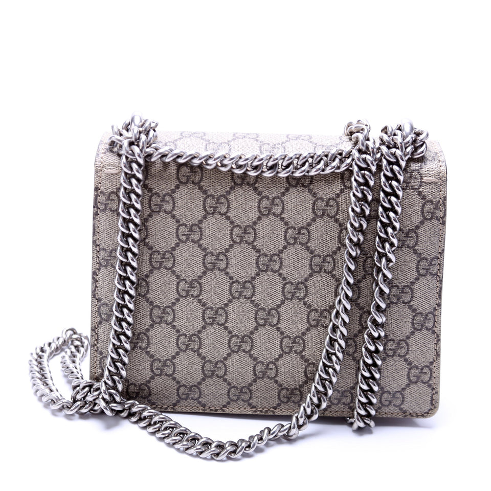 Gucci 421970 Dionysus GG Shoulder Mini Tan Bag