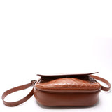 Gucci 001-46 Vintage Leather Shoulder Brown Bag