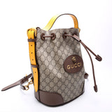 Gucci 473875 Neo Vintage Drawstring Bucket Backpack Bag