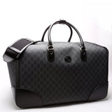 Gucci 696015 GG Supreme Interlocking G Large Duffle Black Bag