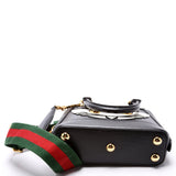 Gucci 677212 X Adidas Horsebit 1955 Mini Black/White Bag