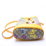 Gucci 550621 Ophidia Flora Bucket Yellow Bag