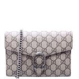 Gucci 401231 Dionysus Mini Wallet Beige Bag
