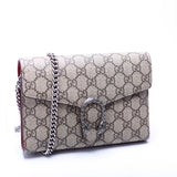 Gucci 401231 Dionysus Mini Wallet Beige Bag