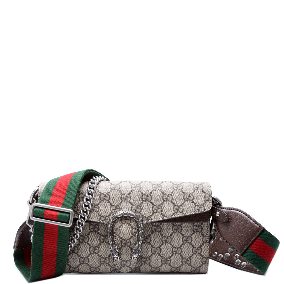 Gucci 731782 Dionysus GG Supreme East-West Small Shoulder Bag