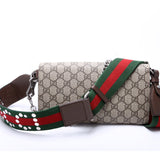 Gucci 731782 Dionysus GG Supreme East-West Small Shoulder Bag