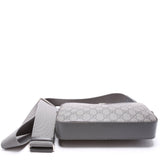 Gucci 699439 GG Supreme Ophidia Small Wristlet Crossbody Grey Bag