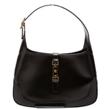 Gucci 001.3306.3444 Jackie Hobo Leather Vintage Black Bag
