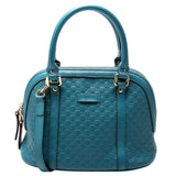 Gucci 449654 Mini Dome Micro Teal Bag