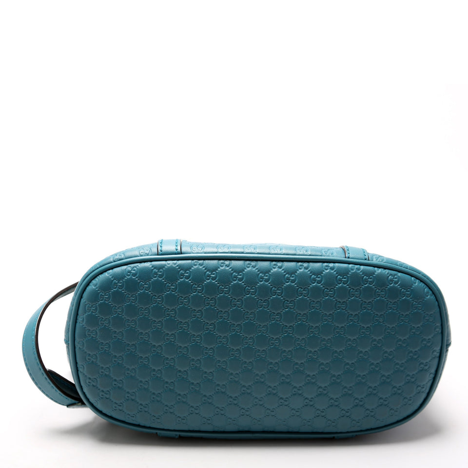 Gucci 449654 Mini Dome Micro Teal Bag