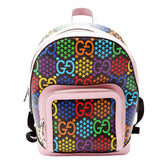 Gucci 601296 Psychedelic GG Backpack Pink Bag