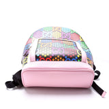 Gucci 601296 Psychedelic GG Backpack Pink Bag