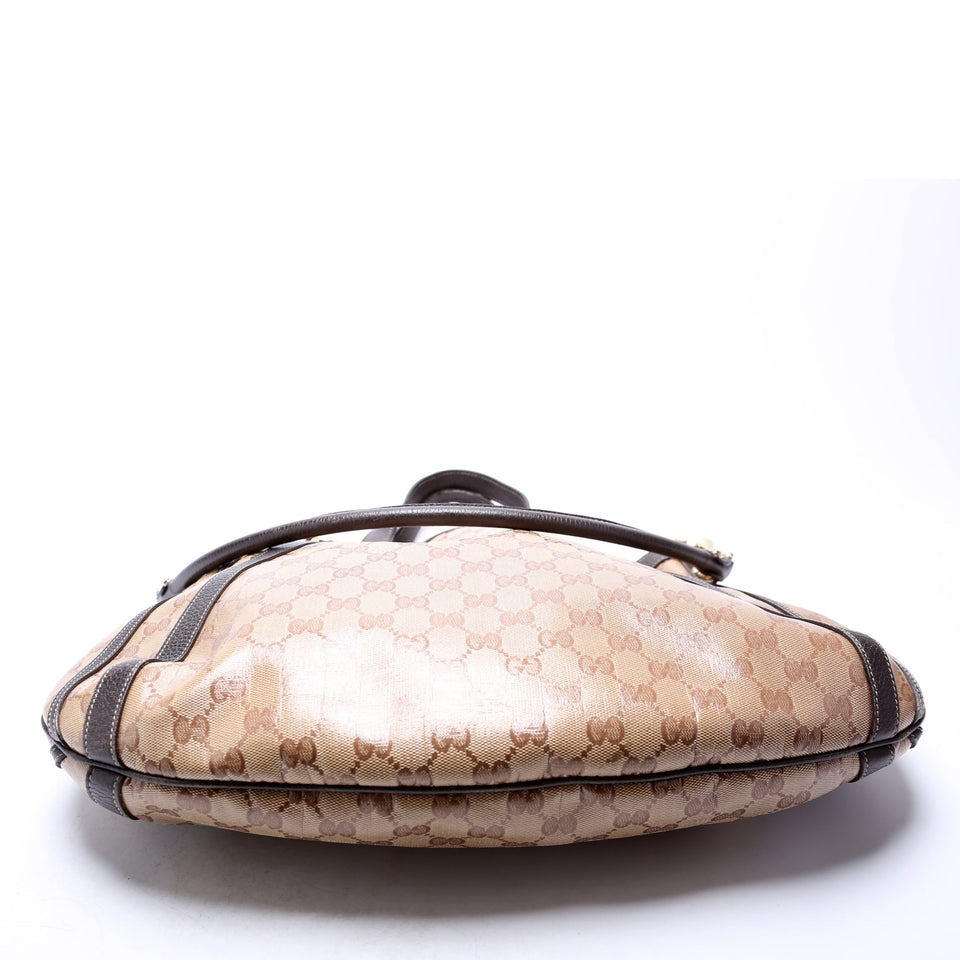 Gucci 268641 GG Crystal Medium Abbey Convertible Tote Bag