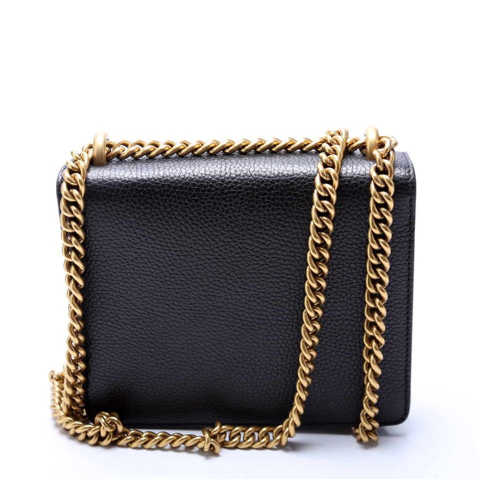 Gucci 779790 Marmont Chain Small Black Bag