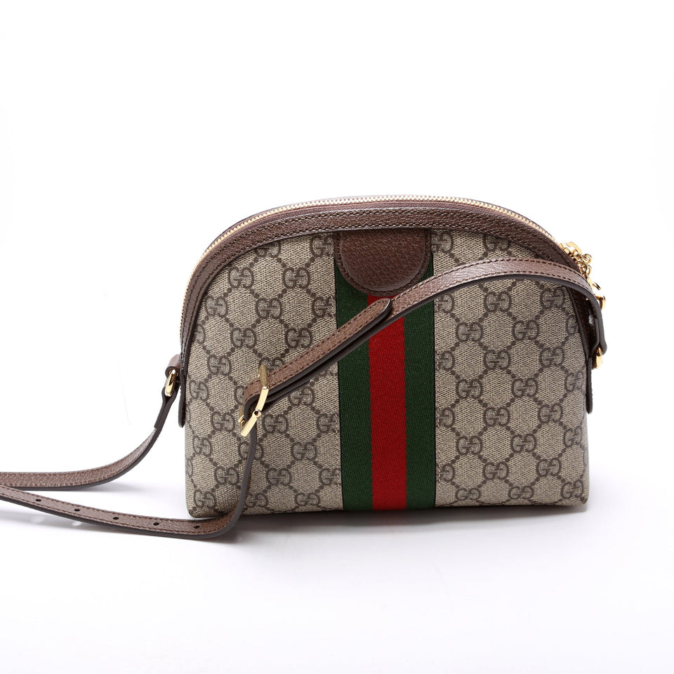 Gucci 499621 Ophidia GG Small Crossbody Brown Bag