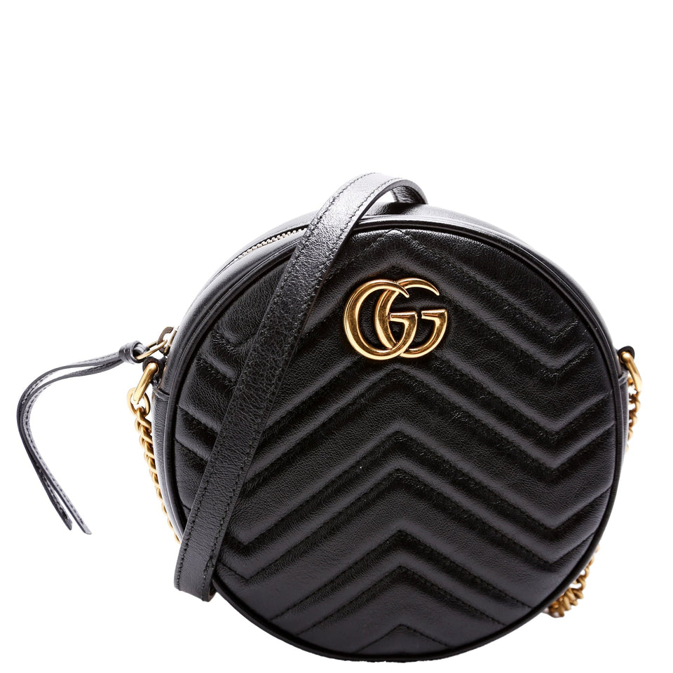 Gucci 550155 Marmont Mini Round Bag