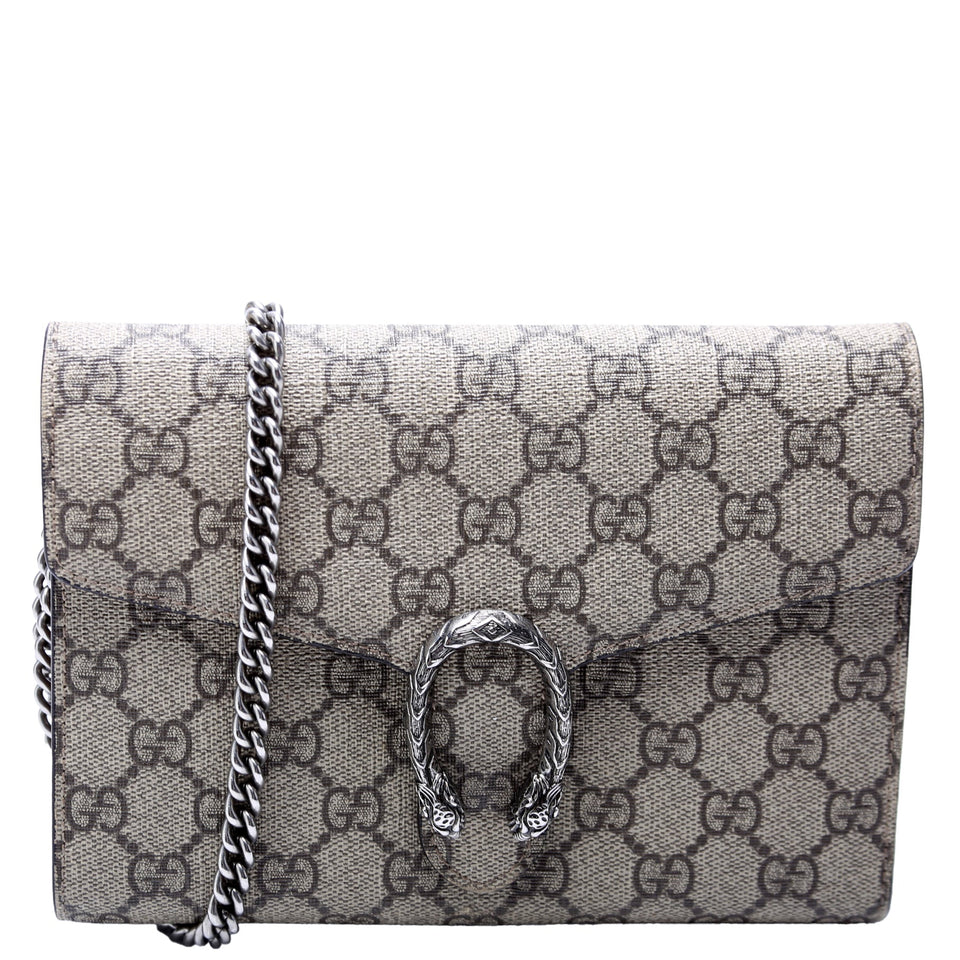 Gucci 401231 Dionysus Mini Wallet Beige Bag