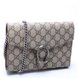 Gucci 401231 Dionysus Mini Wallet Beige Bag