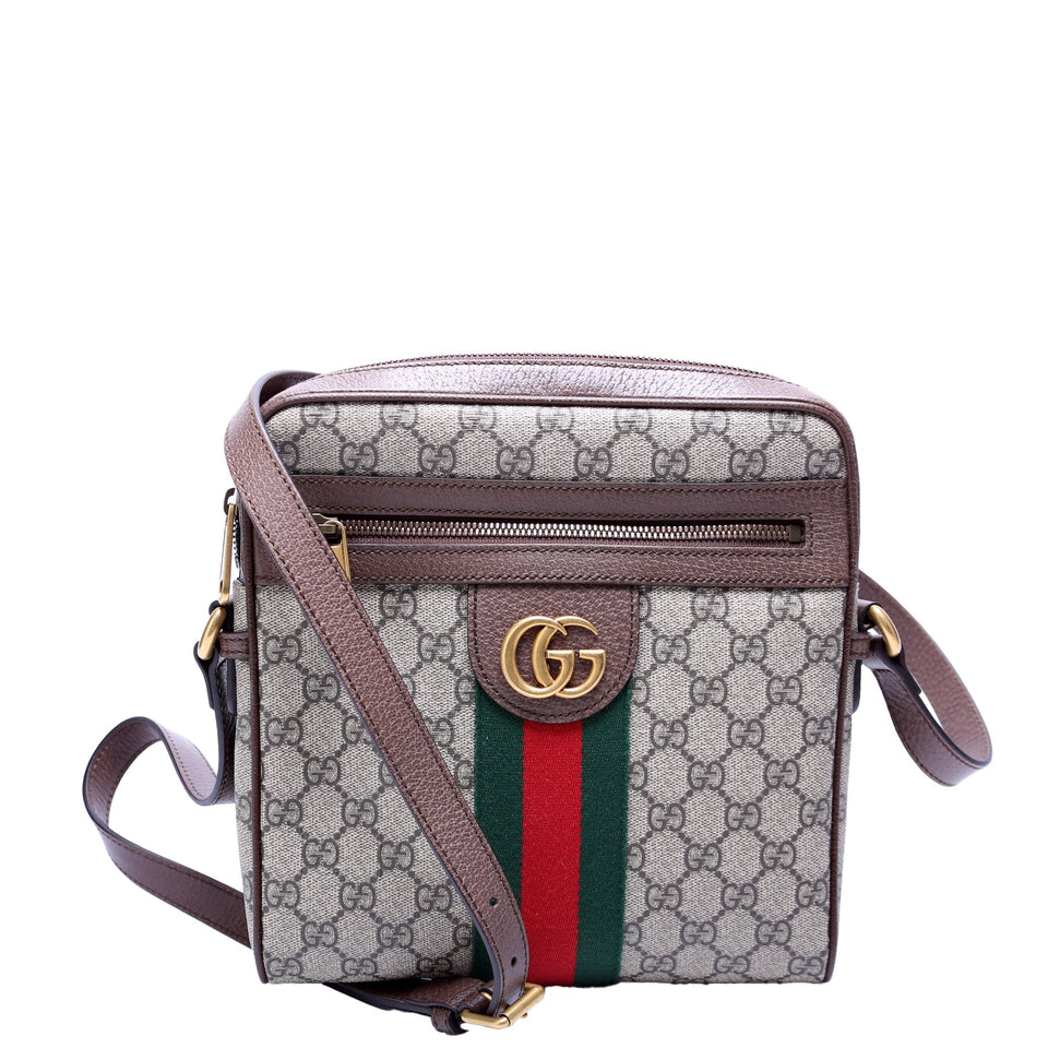Gucci 547926 Ophidia Messenger Brown Bag