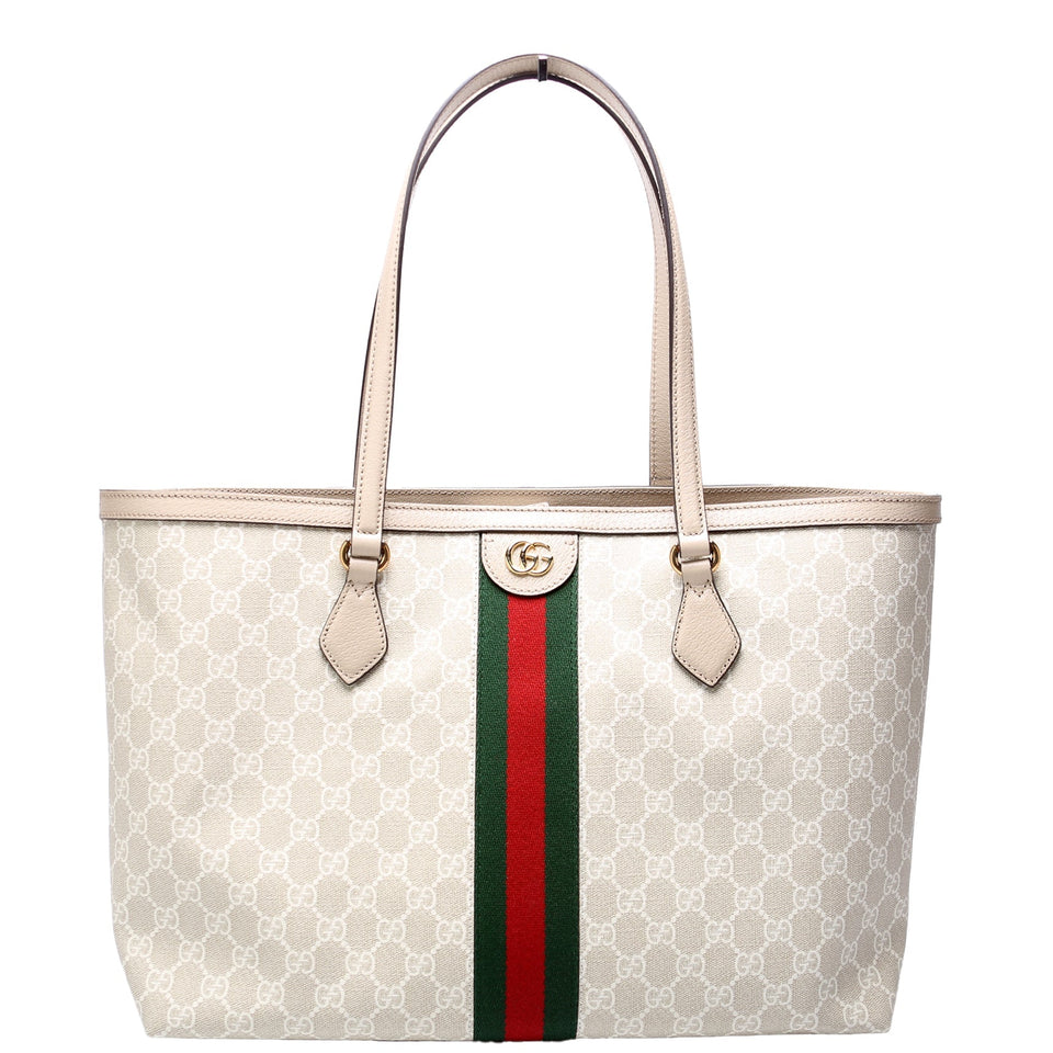 Gucci 631685 Ophidia Tote Cream Bag