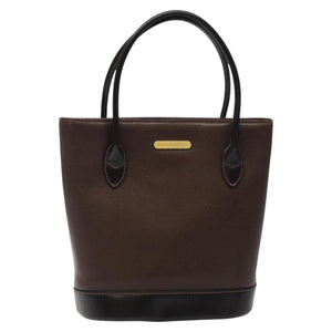 Burberry Brown Leather Handbag ( )