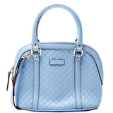 Gucci 449654 Mini Dome Micro Blue Bag