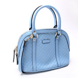 Gucci 449654 Mini Dome Micro Blue Bag