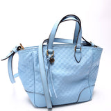 Gucci 449241 Micro Bree Small Tote Blue Bag