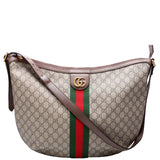 Gucci 547939 Ophidia GG Supreme Half Moon Hobo Large Bag