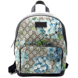 Gucci 427042 GG Supreme Blooms Backpack Navy Bag
