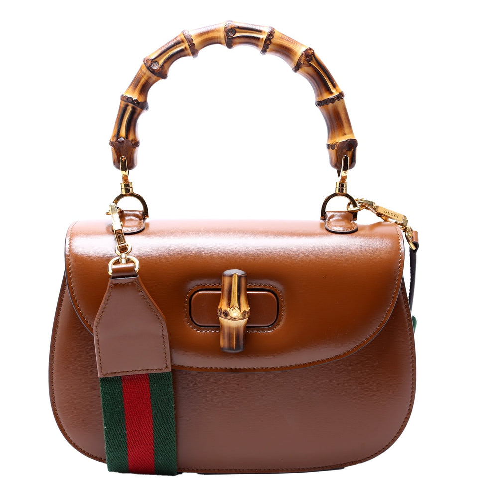 Gucci 672206 Bamboo 1947 Top Handle Medium Bag