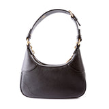 Gucci 731817 Aphrodite Leather Small Shoulder Black Bag