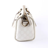 Gucci 193604 GG Plus Joy Boston Small White Bag