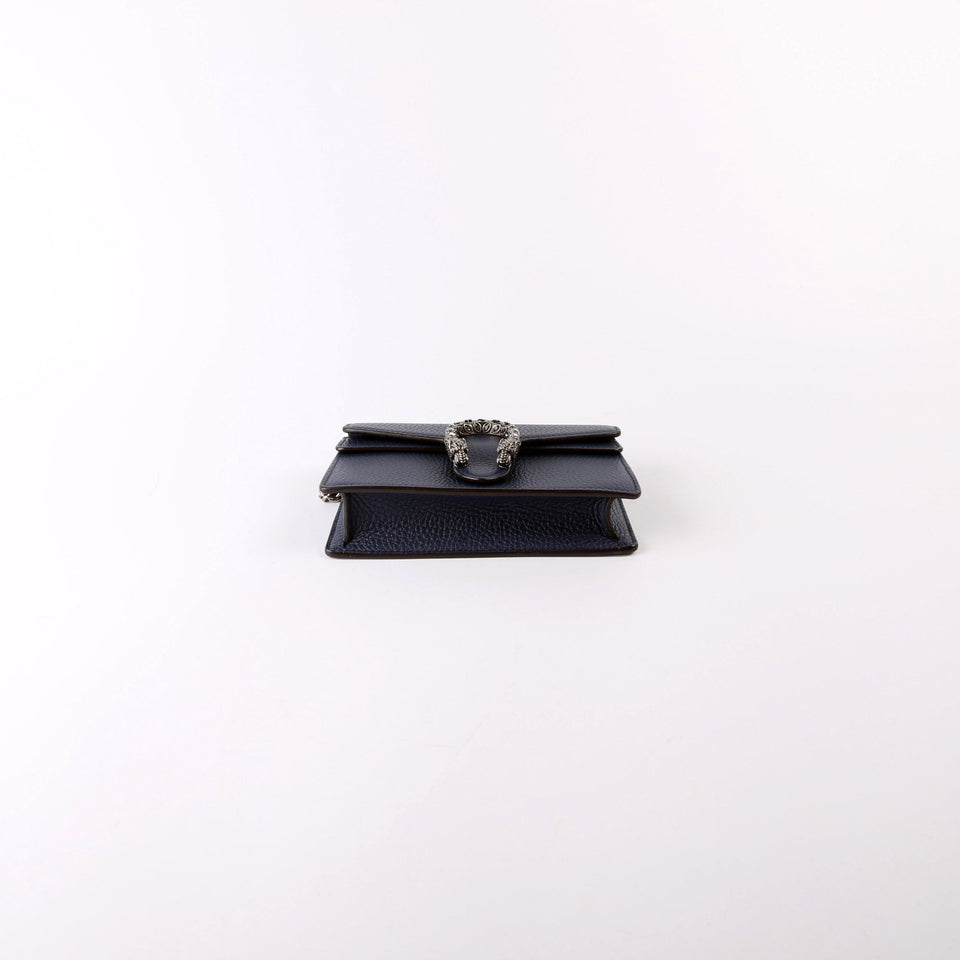 Gucci 476432 Dionysus Leather Super Mini Bag