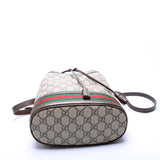 Gucci 550621 Ophidia Flora Bucket Brown Bag
