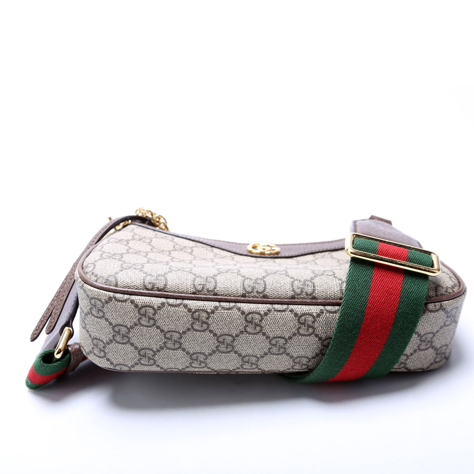 Gucci 735132 GG Supreme Ophidia Charm Small  Bag