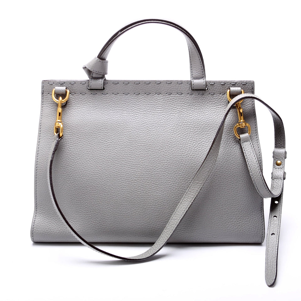Gucci 421890 Marmont Top Handle Small Grey Bag