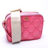 Gucci 702234 Matelasse Small Pink Bag