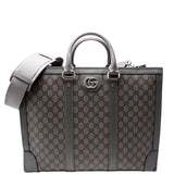 Gucci 724665 GG Supreme Ophidia Large Tote Grey Bag