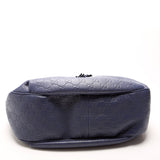 Gucci 322226 Emily Leather Hobo Blue Bag