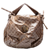 Gucci 211844 GG Crystal Hsyteria Small Shoulder Bag
