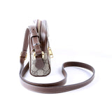 Gucci 517350 GG Supreme Mini Ophidia Brown Bag