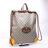 Gucci 473872 Neo Vintage Drawstring Backpack Brown Bag