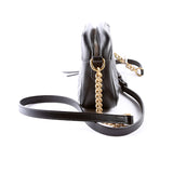 Gucci 447632 Marmont Small Leather Camera Black Bag